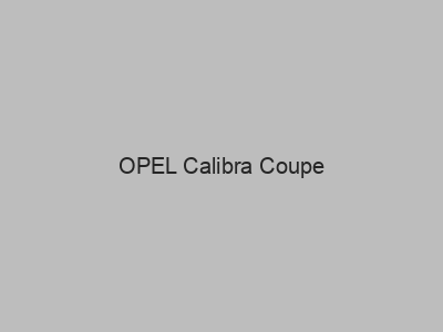 Kits electricos económicos para OPEL Calibra Coupe